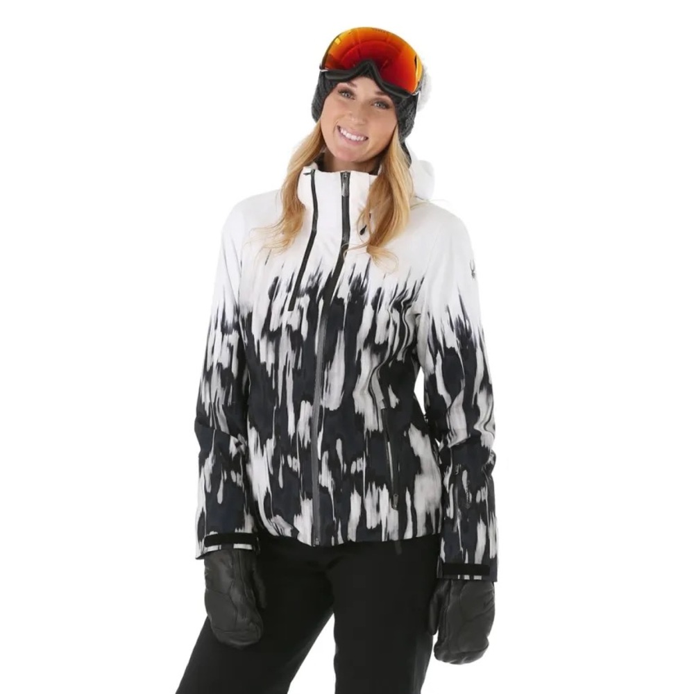 Spyder Inspire Gore Tex Women's Black and White Ski Jacket